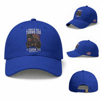 Route Highway 66 Turns 100 I Turn 45 Baseball Cap Vintage 1981 American Classic V-Twin Motorcycle Lover 45th Birthday Gift