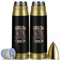 Route Highway 66 Turns 100 I Turn 45 Bullet Tumbler Vintage 1981 American Classic V-Twin Motorcycle Lover 45th Birthday Gift