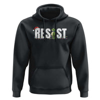 Resist Frog Christmas Hoodie Funny Portland Protest ICE Activist Meme 2025 - Wonder Print Shop