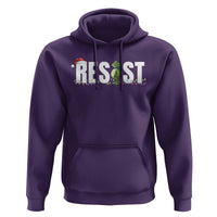 Resist Frog Christmas Hoodie Funny Portland Protest ICE Activist Meme 2025 - Wonder Print Shop