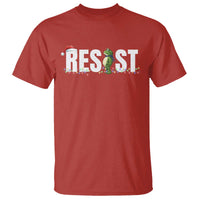 Resist Frog Christmas T Shirt Funny Portland Protest ICE Activist Meme 2025 - Wonder Print Shop