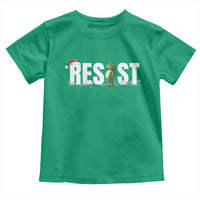 Resist Frog Christmas Toddler T Shirt Funny Portland Protest ICE Activist Meme 2025 - Wonder Print Shop