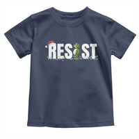 Resist Frog Christmas Toddler T Shirt Funny Portland Protest ICE Activist Meme 2025 - Wonder Print Shop