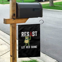 Resist Frog AIDS Awareness Garden Flag Funny Portland Activist Meme HIV Support Red Ribbon - Wonder Print Shop