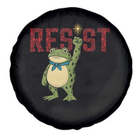 Resist Frog AIDS Awareness Spare Tire Cover Portland Activist Political Meme HIV Support Red Ribbon - Wonder Print Shop