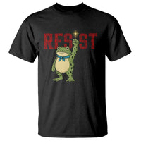 Resist Frog AIDS Awareness T Shirt Portland Activist Political Meme HIV Support Red Ribbon - Wonder Print Shop