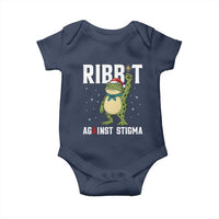 Resist Frog AIDS Awareness Christmas Baby Onesie Funny Portland Activist Meme HIV Support Red Ribbon - Wonder Print Shop