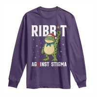 Resist Frog AIDS Awareness Christmas Long Sleeve Shirt Funny Portland Activist Meme HIV Support Red Ribbon - Wonder Print Shop