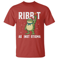 Resist Frog AIDS Awareness Christmas T Shirt Funny Portland Activist Meme HIV Support Red Ribbon - Wonder Print Shop