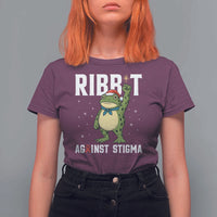 Resist Frog AIDS Awareness Christmas T Shirt For Women Funny Portland Activist Meme HIV Support Red Ribbon - Wonder Print Shop