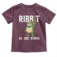 Resist Frog AIDS Awareness Christmas Toddler T Shirt Funny Portland Activist Meme HIV Support Red Ribbon - Wonder Print Shop