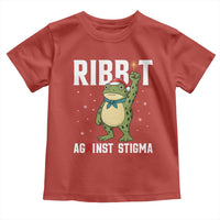 Resist Frog AIDS Awareness Christmas Toddler T Shirt Funny Portland Activist Meme HIV Support Red Ribbon - Wonder Print Shop