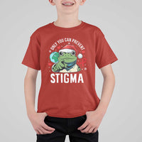 Resist Frog AIDS Awareness Christmas T Shirt For Kid Only You Can Prevent Stigma - Wonder Print Shop