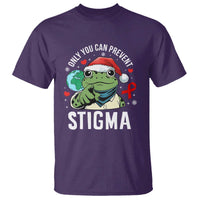 Resist Frog AIDS Awareness Christmas T Shirt Only You Can Prevent Stigma - Wonder Print Shop