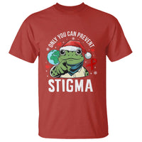 Resist Frog AIDS Awareness Christmas T Shirt Only You Can Prevent Stigma - Wonder Print Shop