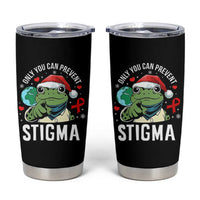 Resist Frog AIDS Awareness Christmas Tumbler Cup Only You Can Prevent Stigma - Wonder Print Shop