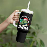 Resist Frog AIDS Awareness Christmas Tumbler With Handle Only You Can Prevent Stigma - Wonder Print Shop