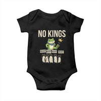 Resist Frog Baby Onesie No Kings Funny Portland Protest ICE Activist Meme - Wonder Print Shop