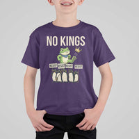Resist Frog T Shirt For Kid No Kings Funny Portland Protest ICE Activist Meme - Wonder Print Shop