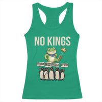 Resist Frog Racerback Tank Top No Kings Funny Portland Protest ICE Activist Meme - Wonder Print Shop