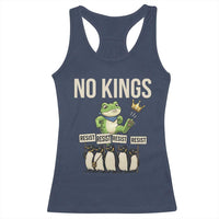 Resist Frog Racerback Tank Top No Kings Funny Portland Protest ICE Activist Meme - Wonder Print Shop