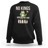 Resist Frog Sweatshirt No Kings Funny Portland Protest ICE Activist Meme - Wonder Print Shop