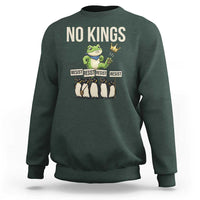 Resist Frog Sweatshirt No Kings Funny Portland Protest ICE Activist Meme - Wonder Print Shop