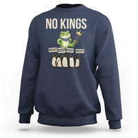 Resist Frog Sweatshirt No Kings Funny Portland Protest ICE Activist Meme - Wonder Print Shop
