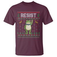 Resist Frog T Shirt Funny Portland Protest ICE Activist Meme 2025 - Wonder Print Shop