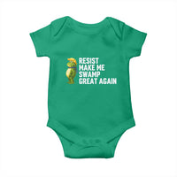 Resist Frog Baby Onesie Funny Polittical 2025 Meme - Wonder Print Shop