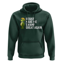 Resist Frog Hoodie Funny Polittical 2025 Meme - Wonder Print Shop