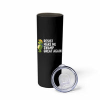 Resist Frog Skinny Tumbler Funny Polittical 2025 Meme - Wonder Print Shop