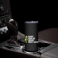 Resist Frog Skinny Tumbler Funny Polittical 2025 Meme - Wonder Print Shop