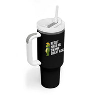 Resist Frog Tumbler With Handle Funny Polittical 2025 Meme - Wonder Print Shop