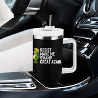Resist Frog Tumbler With Handle Funny Polittical 2025 Meme - Wonder Print Shop