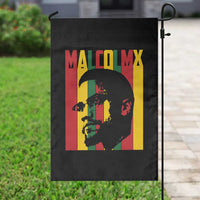 Malcolm X Garden Flag Pan African Flag Black History - Wonder Print Shop