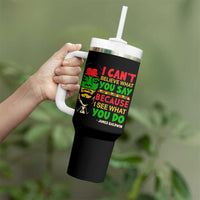 James Baldwin Tumbler With Handle I Can't Believe What You Say Because I See What You Do - Wonder Print Shop