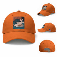 Easter Bunny Iced Coffee Baseball Cap Funny Animal Meme