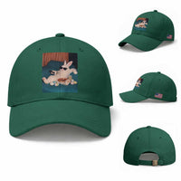 Easter Bunny Iced Coffee Baseball Cap Funny Animal Meme