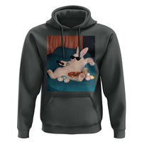Easter Bunny Iced Coffee Hoodie Funny Animal Meme