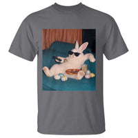 Easter Bunny Iced Coffee T Shirt Funny Animal Meme