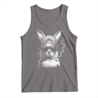 Funny Easter Bunny Smoking Meme Tank Top