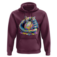Baseball Easter Hoodie Drip Ice Cream Sprinkles Baseball Glove