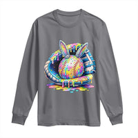 Baseball Easter Long Sleeve Shirt Drip Ice Cream Sprinkles Baseball Glove
