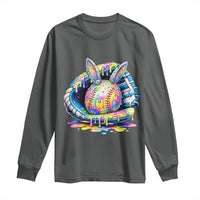 Baseball Easter Long Sleeve Shirt Drip Ice Cream Sprinkles Baseball Glove