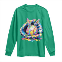 Baseball Easter Long Sleeve Shirt Drip Ice Cream Sprinkles Baseball Glove
