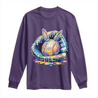 Baseball Easter Long Sleeve Shirt Drip Ice Cream Sprinkles Baseball Glove
