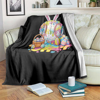 Baseball Easter Drip Ice Cream Sprinkles Egg Gift Throw Blanket