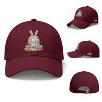 Baseball Easter Drip Ice Cream Sprinkles Egg Gift Baseball Cap