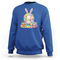 Baseball Easter Drip Ice Cream Sprinkles Egg Gift Sweatshirt
